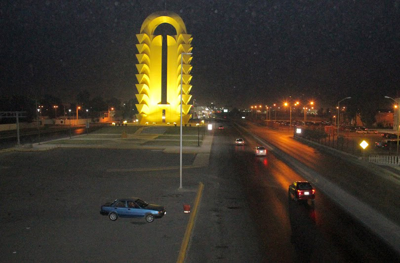 Puerta Amarilla, los límites entre Torreón y Gómez Palacio.