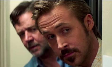 Russell Crowe y Ryan Gosling son los protagonistas de la cinta. 