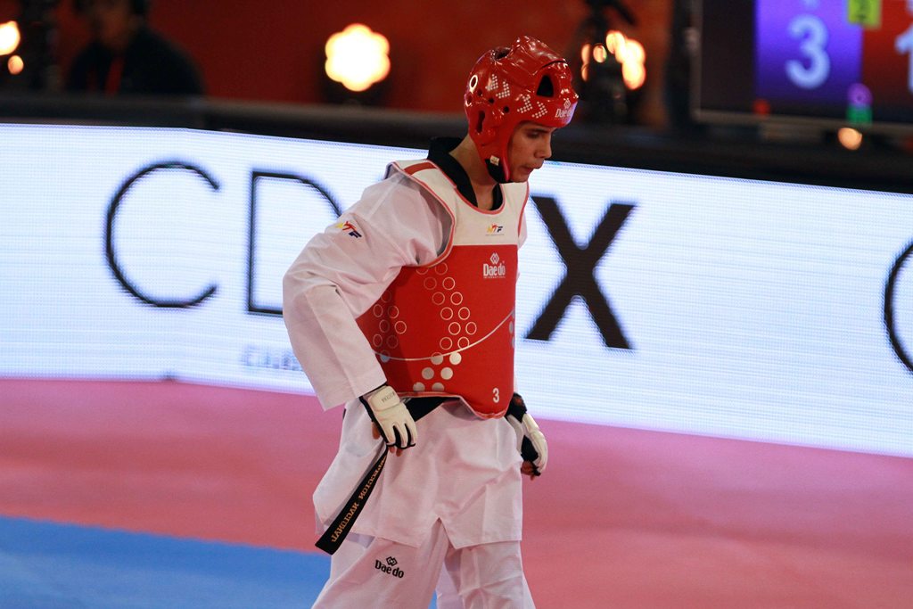 César Rodríguez, fuera de la final de Grand Prix deTaekwondo