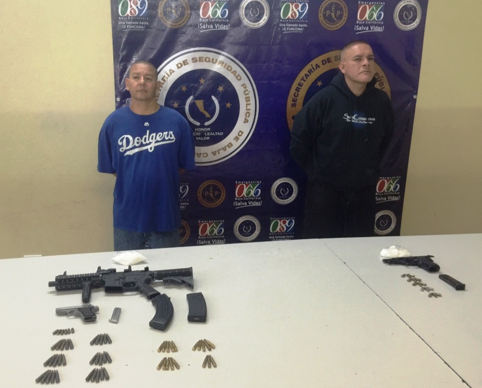 “El Diablo”, líder de la “Mafia Mexicana” y su escolta “El Osito”, fueron puestos a disposición del Agente del Ministerio Público Federal.