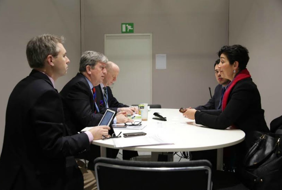 Magdalena Ruiz Mejía sustuvo una reunión con Glenn Murray, ministro de Medio Ambiente de Ontario, Canadá.