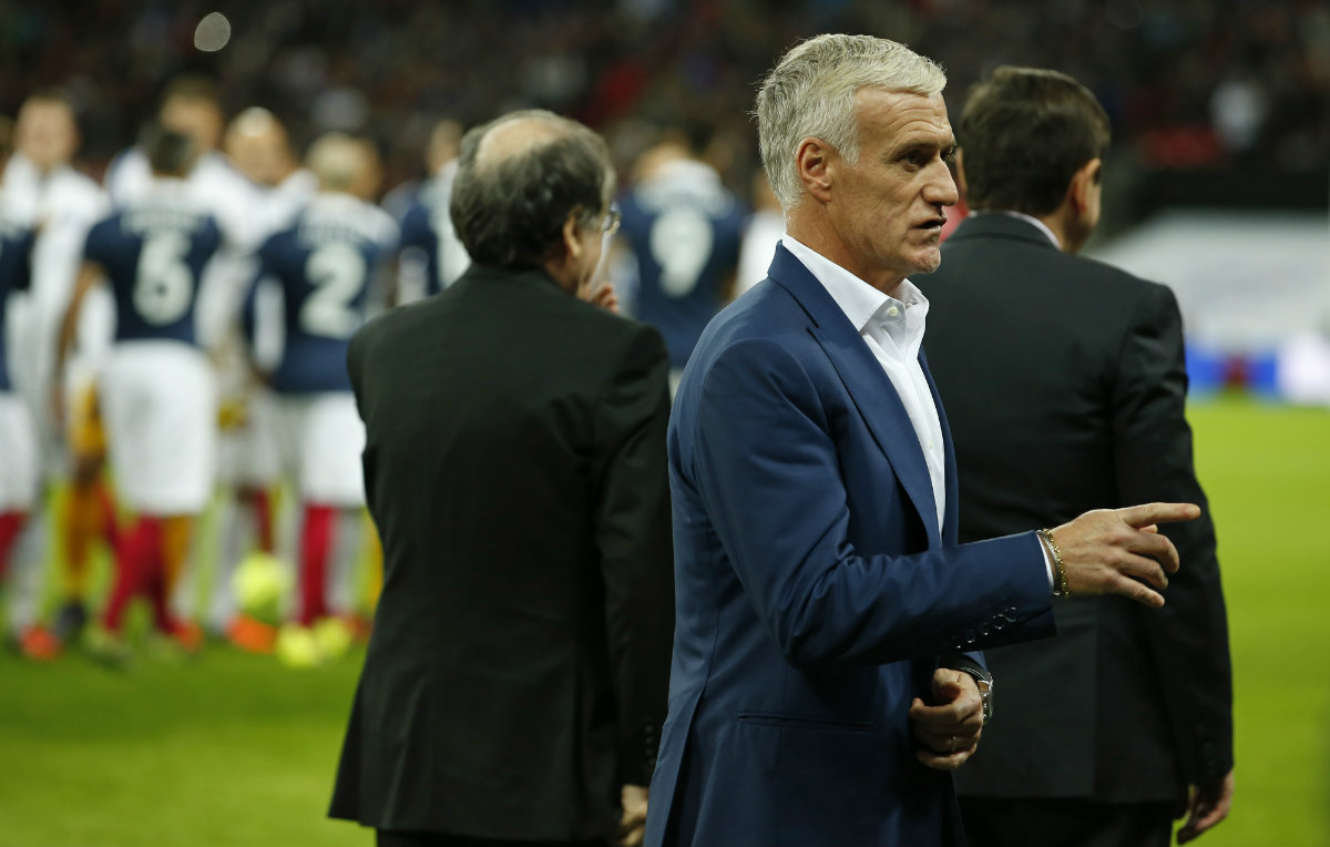 Didier Deschamps previo al encuentro amistoso ante Inglaterra 
