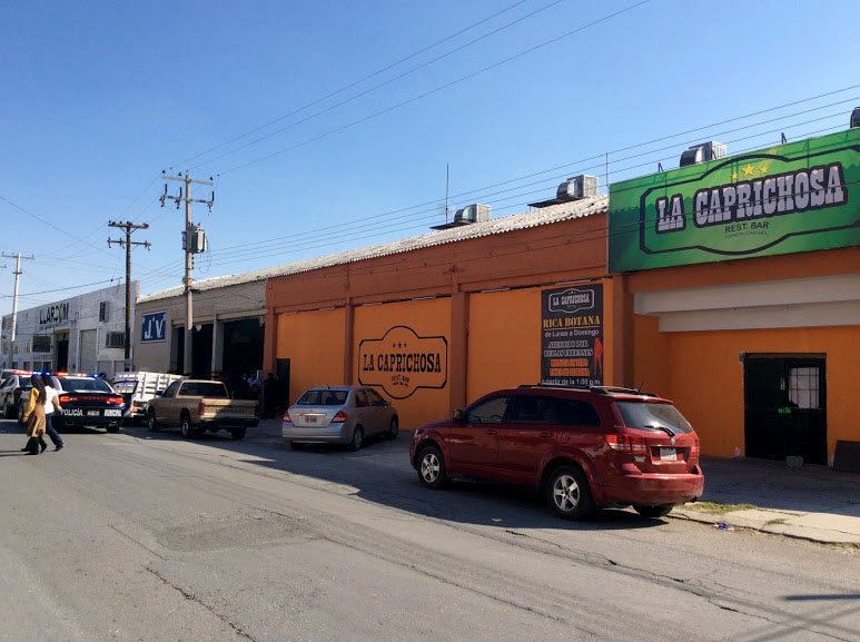 El bar estaba clausurado.