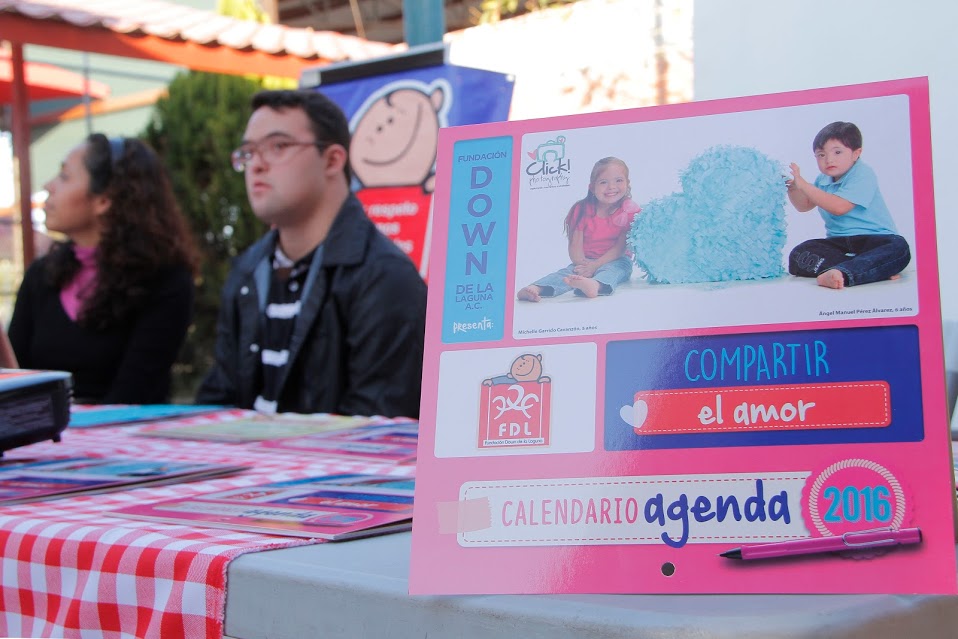 La Fundación Down de Torreón ofrece un calendario desde hace 15 años. 