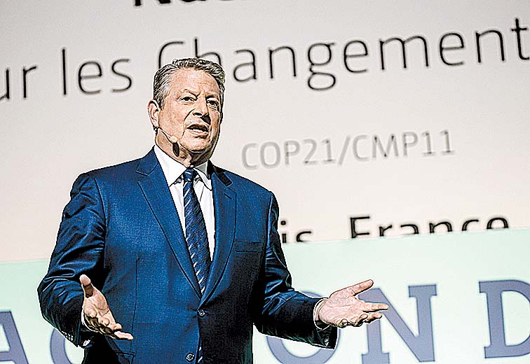 Al Gore, ex vicepresidente de Estados Unidos.