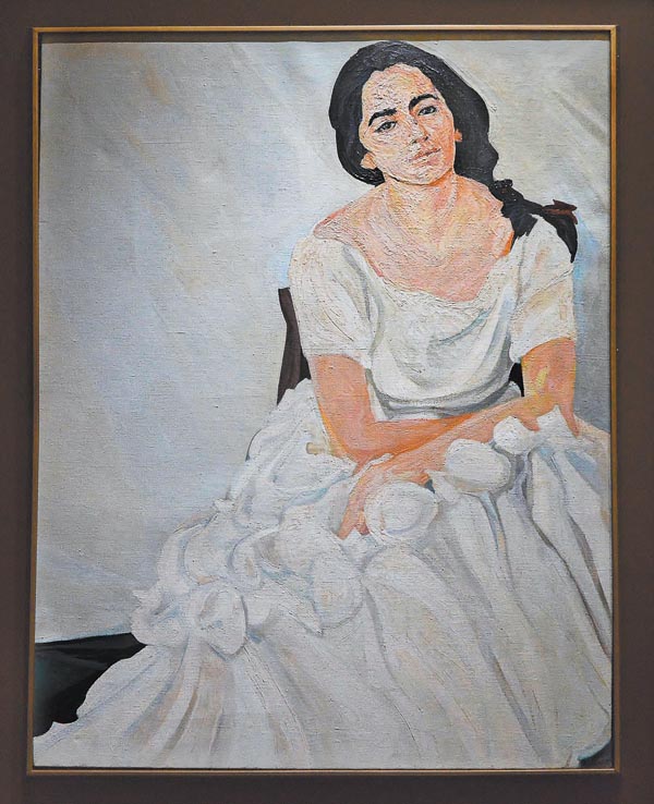 Su obra se ocupa del ser humano, dijo su viuda, María O’Higgins.