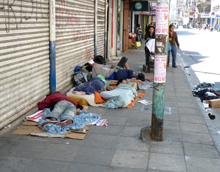 Personas en situación de calle