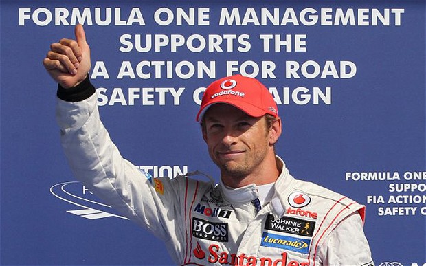 Jenson Button con McLaren 