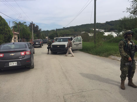 La Policía Ministerial encabezó las investigaciones, apoyados por personal de la Marina y la PGR.