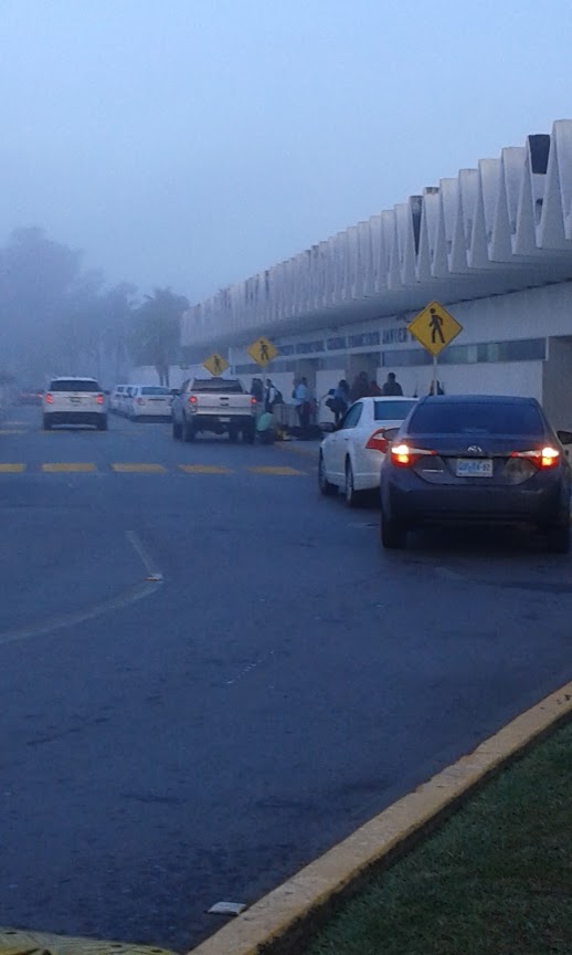 Aeropuerto de Tampico esta mañana.