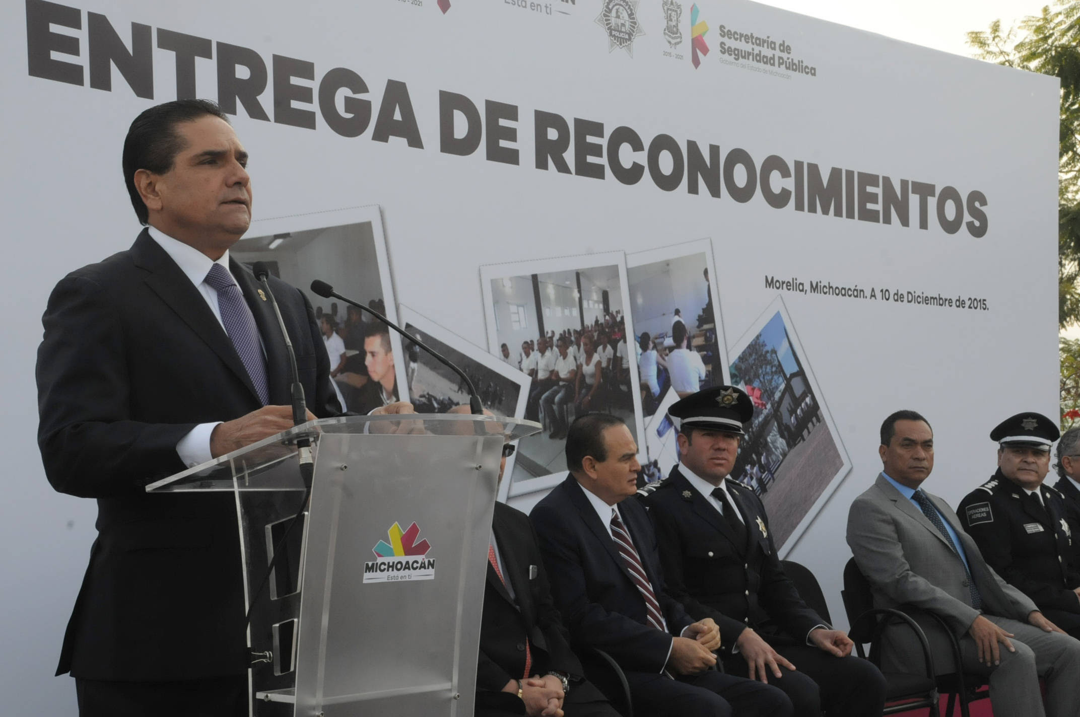 El gobernador dijo que buscarán tener una mejor policía. 