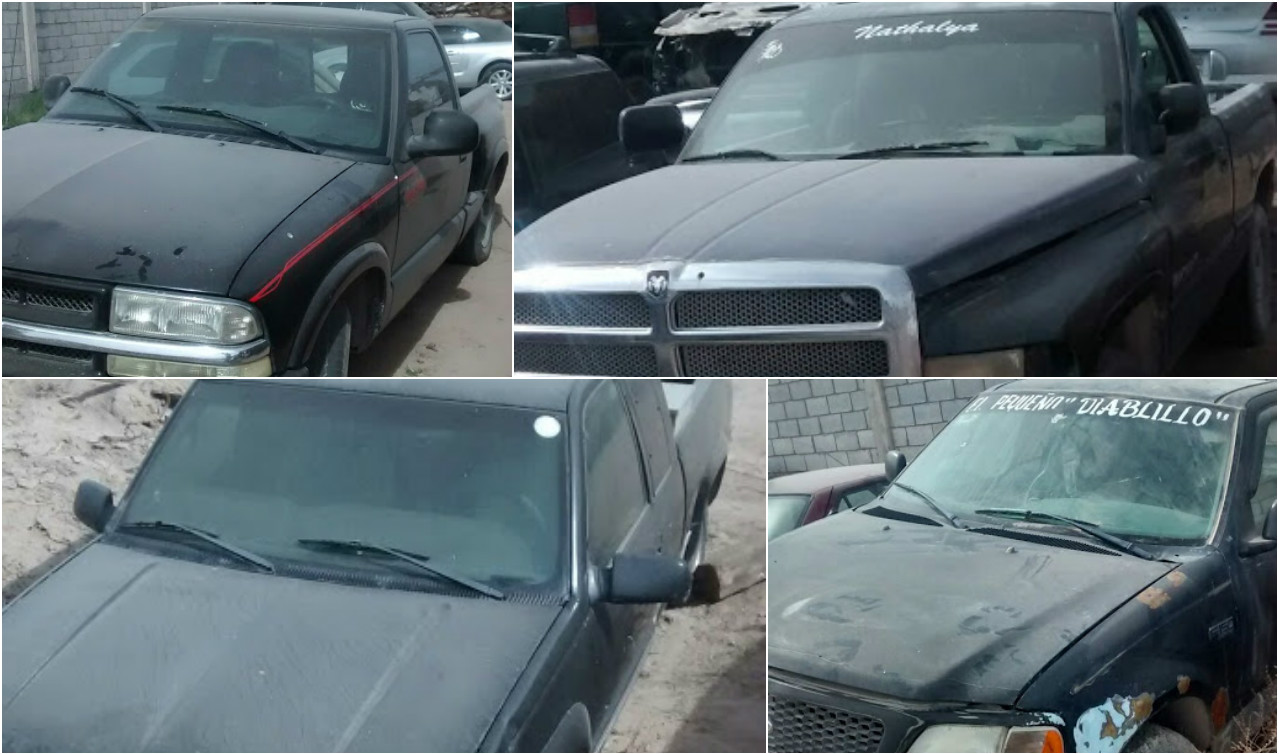 Fueron recuperados seis autos con reporte de robo en Francisco I. Madero, Coahuila. 