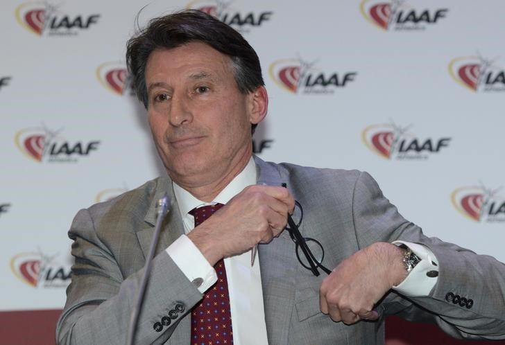 Sebastian Coe, presidente de la Federación Internacional de Atletismo 