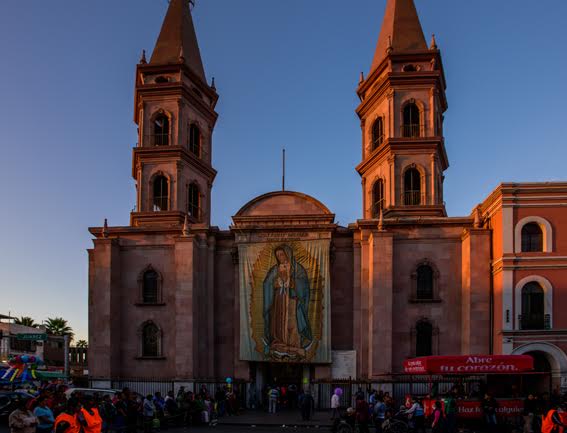 Así se vive la fiesta de la guadalupana en Torreón.