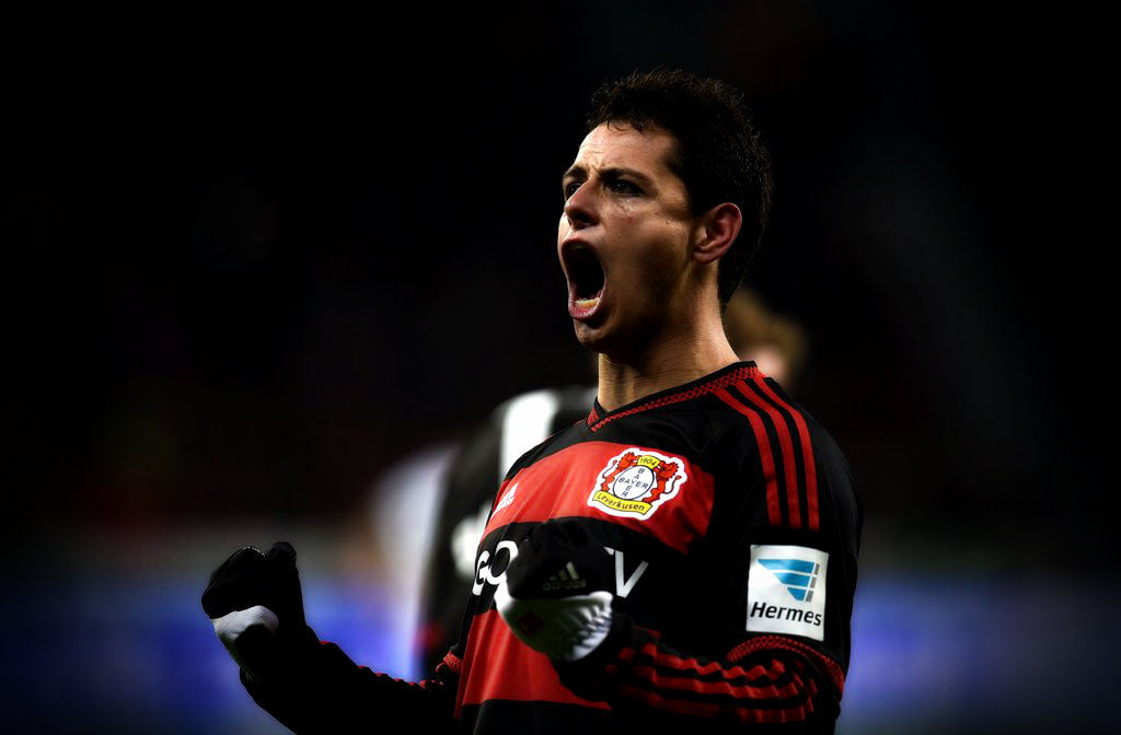 'Chicharito' rugió con el Leverkusen 