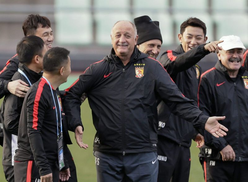 Luis Felipe Scolari, entrenador del Guangzhou Evergrande 