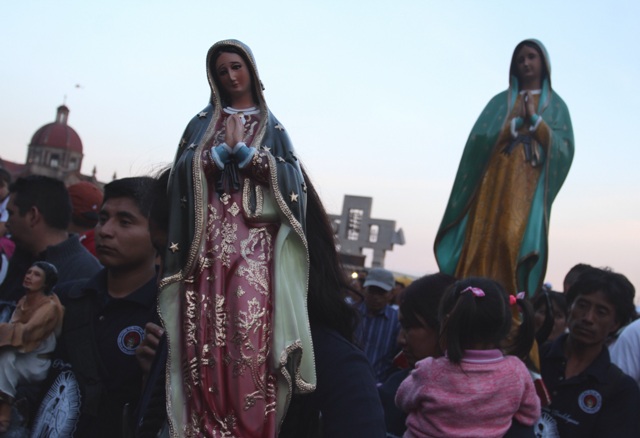 Millones de feligreses visitaron a la Virgen de Guadalupe en la Basílica ubicada en la delegación Gustavo A. Madero.