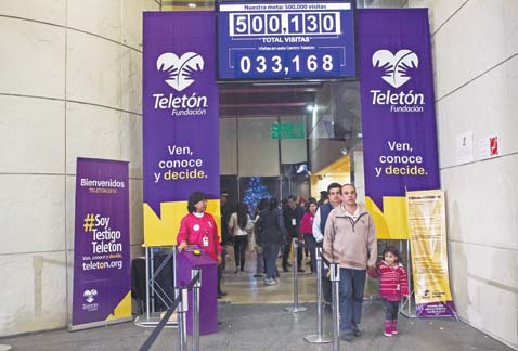La emociones se combinaron al saber que se lograron los objetivos del Teletón.