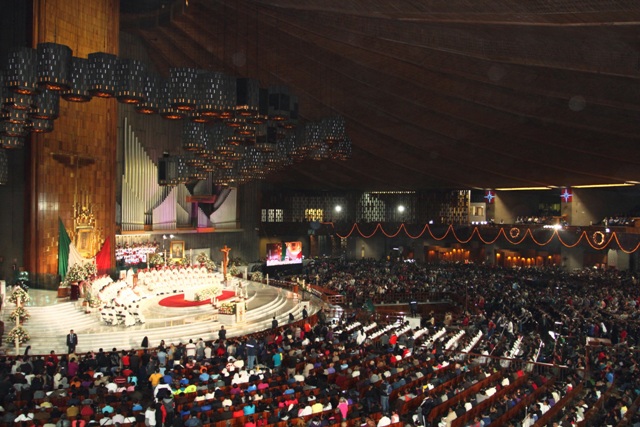Seis millones de personas visitaron a la Virgen de Guadalupe en la Basílica.