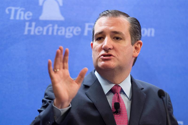 El senador por Texas y aspirante republicano a la Casa Blanca, Ted Cruz, ha experimentado un alza en los sondeos las últimas semanas