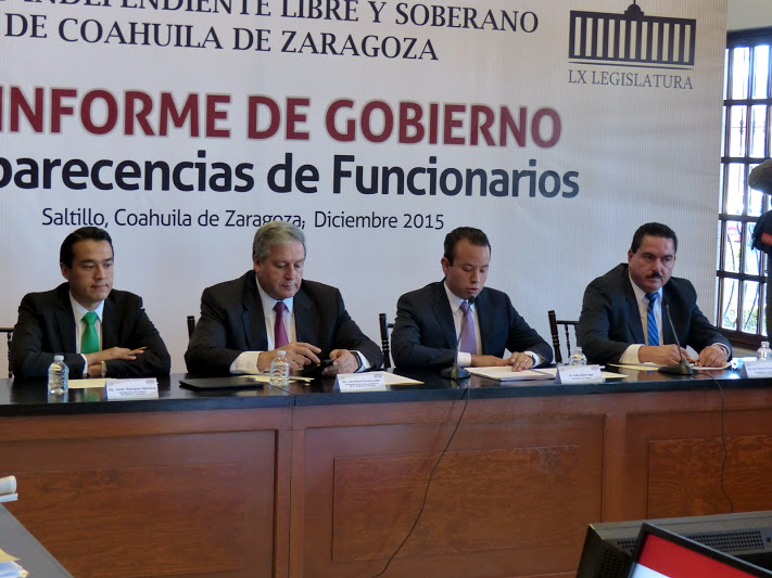 Comparecencia del secretario de la juventud de Coahuila, Carlos García Vega.