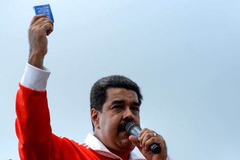 El presidente Nicolás Maduro llamó a defender el socialismo de Hugo Chávez en las calles.