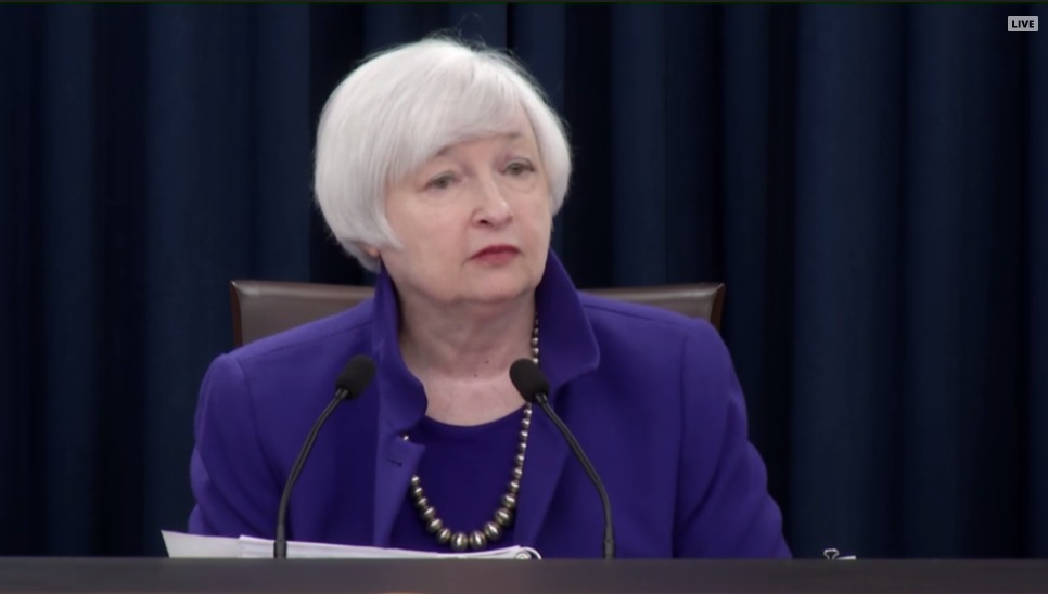 Janet Yellen, presidenta de la Reserva Federal
