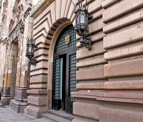 La sede del Banco de México. 