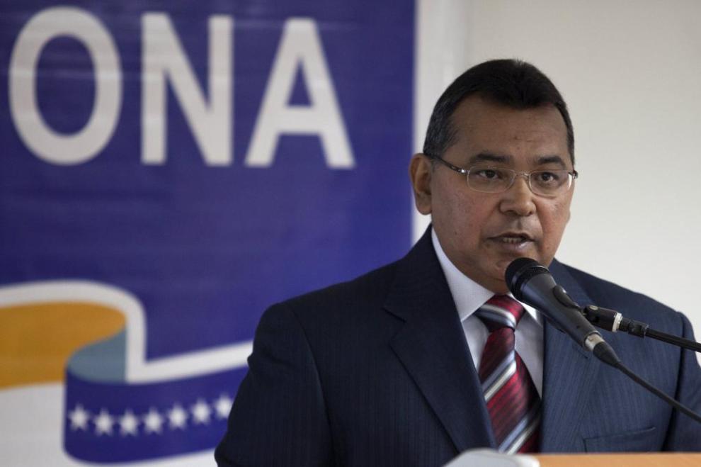 Néstor Reverol, comandante general de la Guardia Nacional Bolivariana (GNB, policía militarizada) de Venezuela