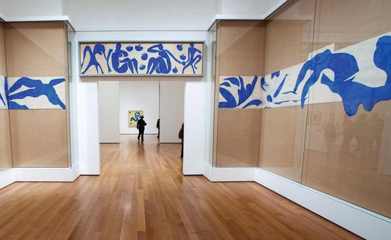 Pieza original de La piscina de Henri Matisse, en Nueva York.