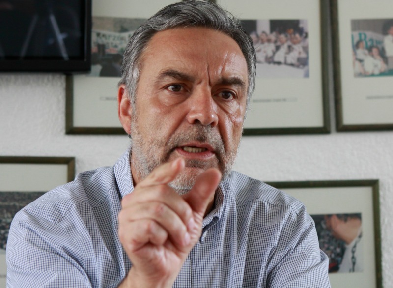 El secretario general de Morena en el Distrito Federal, Alfonso Ramírez Cuéllar.