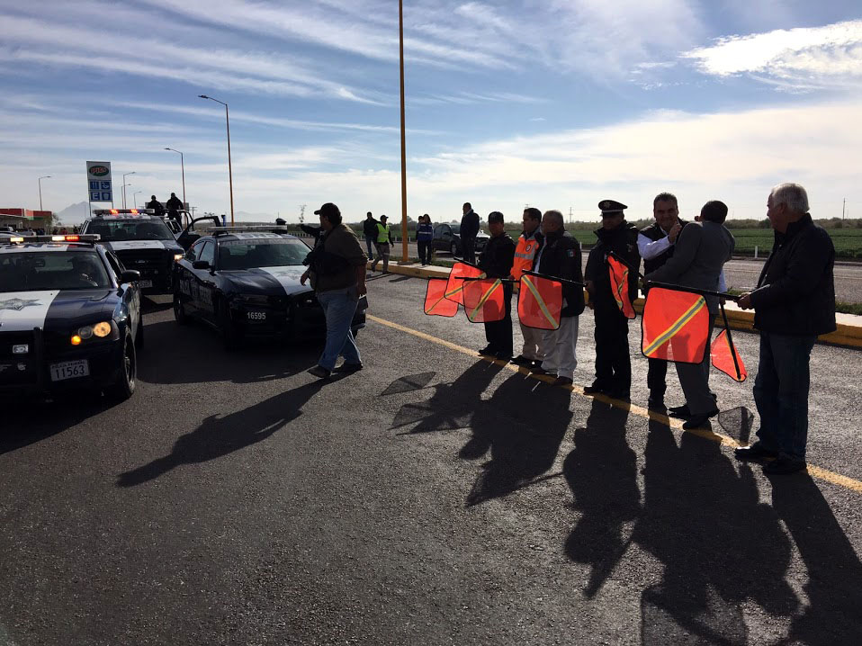 Cruz Roja, Protección Civil y el Cuerpo de Bomberos también participan en este dispositivo especial.