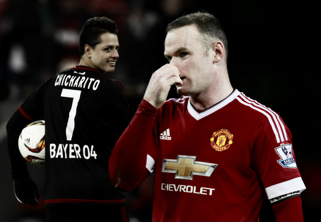 'Chicharito', el más efectivo que la delantera del Manchester United 