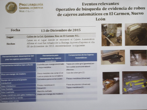 El procurador dio a conocer estos datos por la mañana, en rueda de prensa.