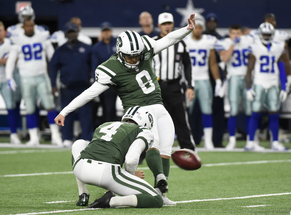 Con gol de campo de Randy Bullock, los Jets vencen 19-16 a los Cowboys de Dallas