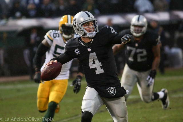Derek Carr, quarterback de Raiders
