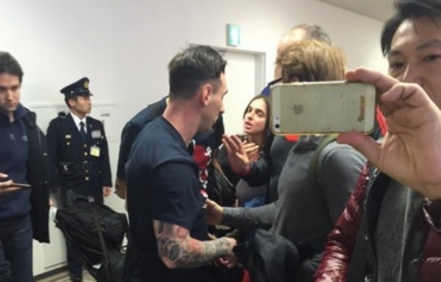 Lionel Messi fue insultado y escupido por hinchas de River