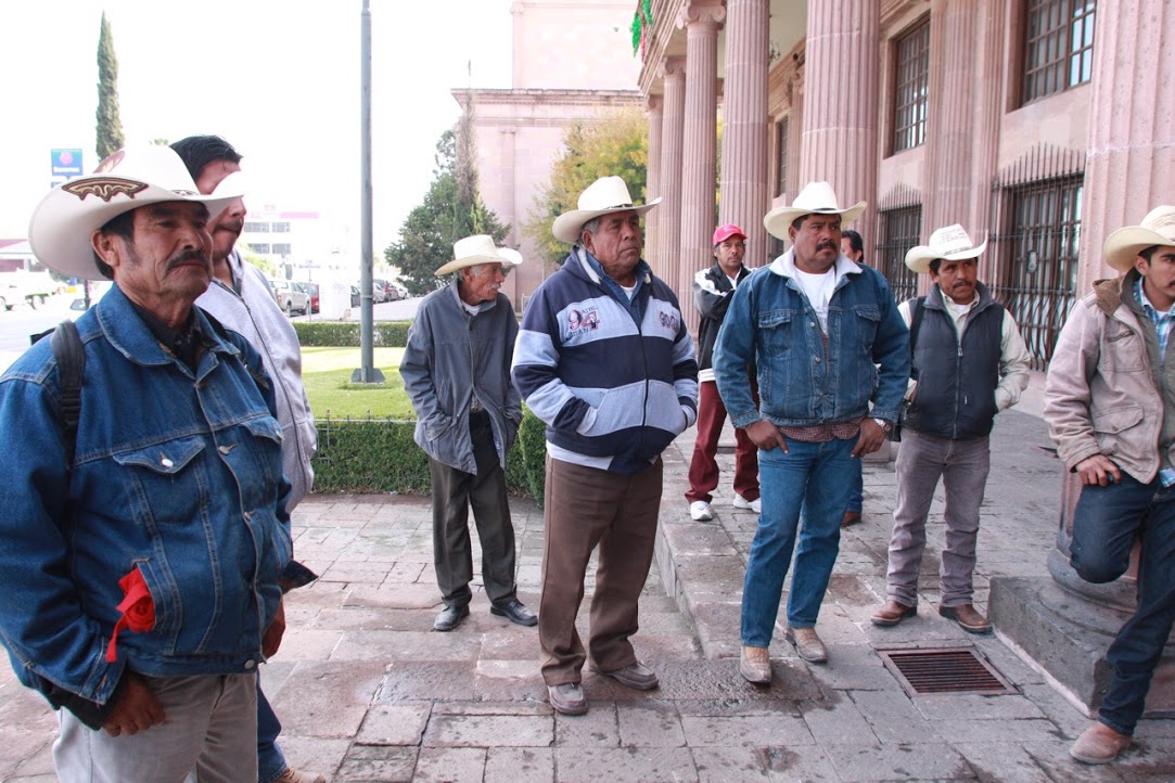 Los campesinos están indefensos ante el robo de ganado y maquinaria.