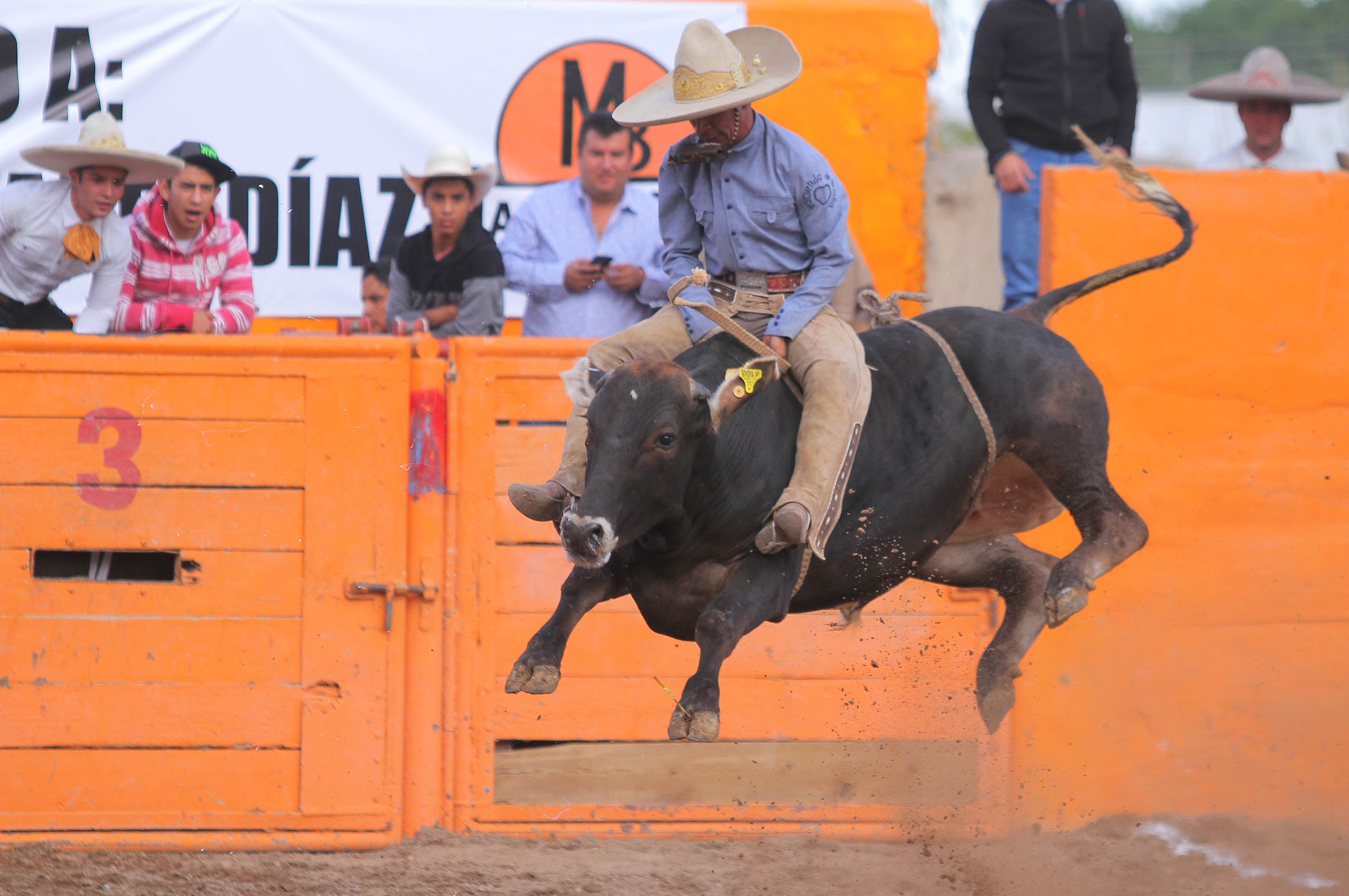 Tremenda bronca se les vino a los jueces en el cierre de la gran final del Torneo Charro 'Cumpleaños de Don Salvador Álvarez Díaz.