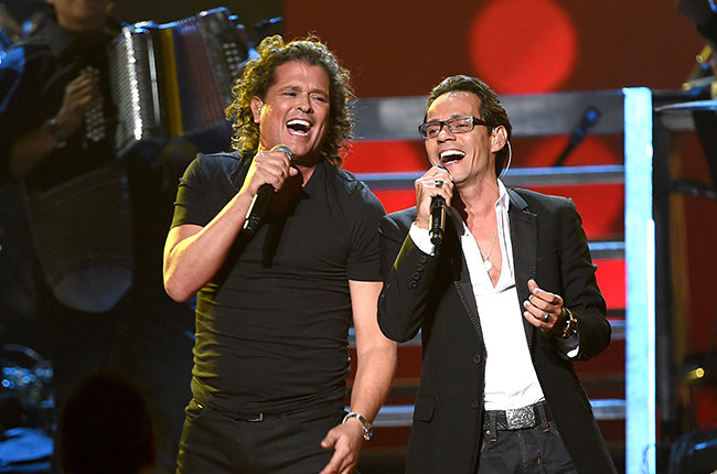 Carlos Vives y Marc Anthony.