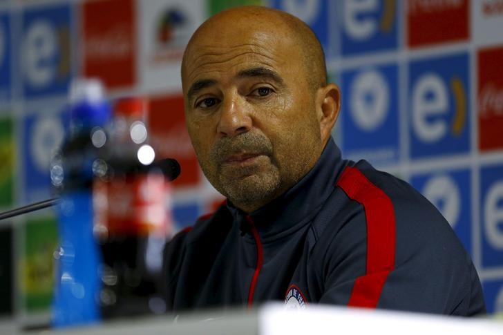 Jorge Sampaoli, técnico de la Selección de Chile 