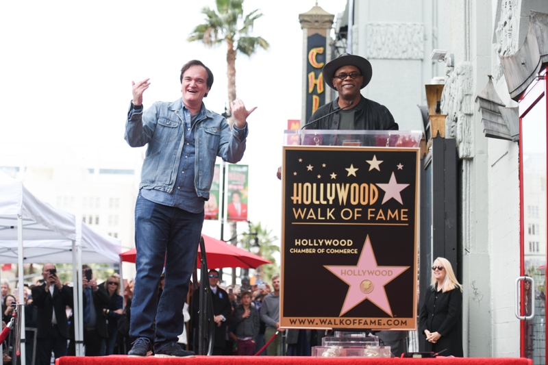 El director fue galardonado con su propia estrtella en el Paseo de la Fama de Hollywood. 