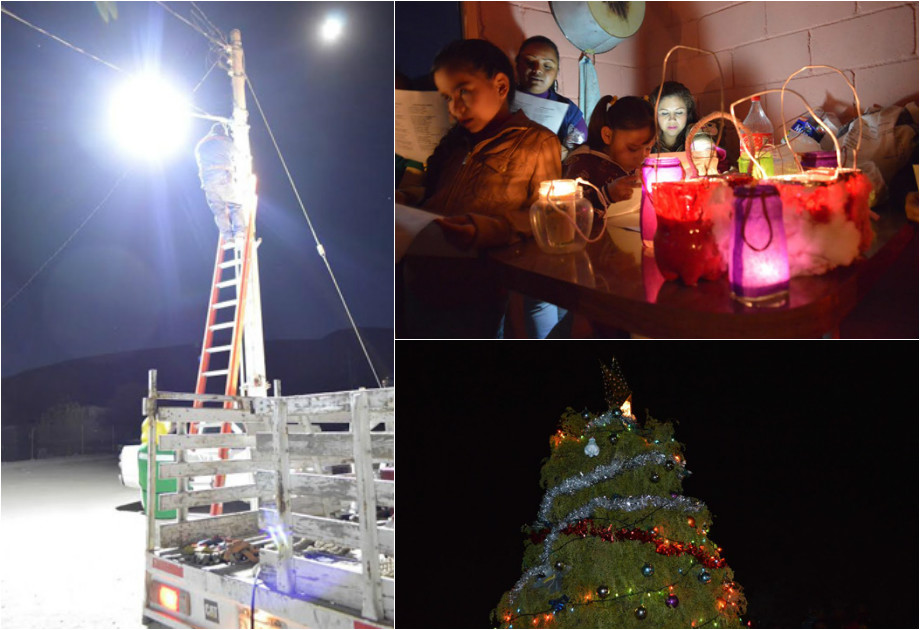 Para 80 familias del ejido Estanque de León esta Navidad será todo diferente.