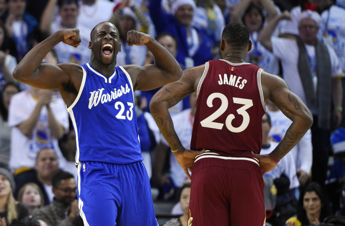 Draymond Green así reaccionó ante LeBron James