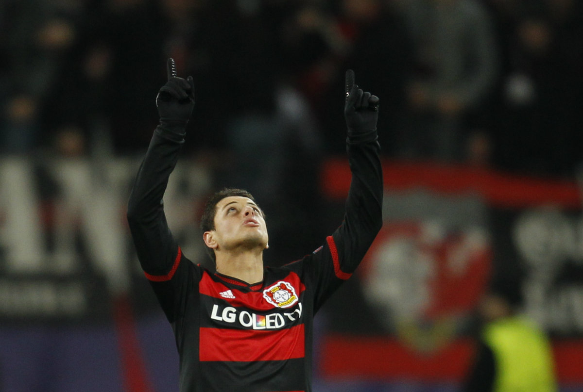 Javier Hernández ha marcado 19 goles con el Bayer Leverkusen 