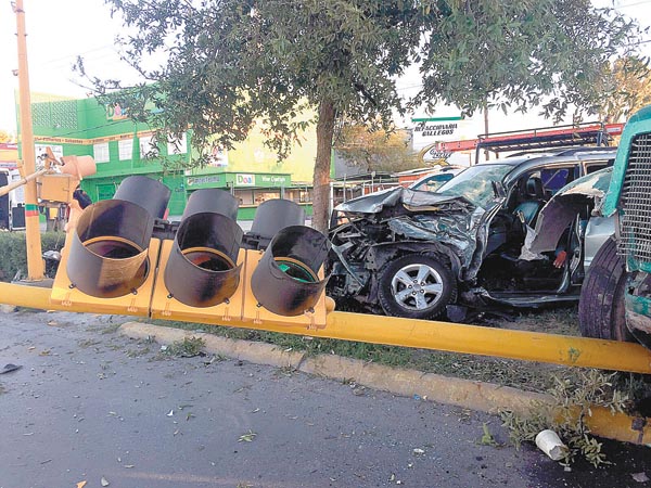 El percance sucedió en el sector de la colonia Las Encinas.