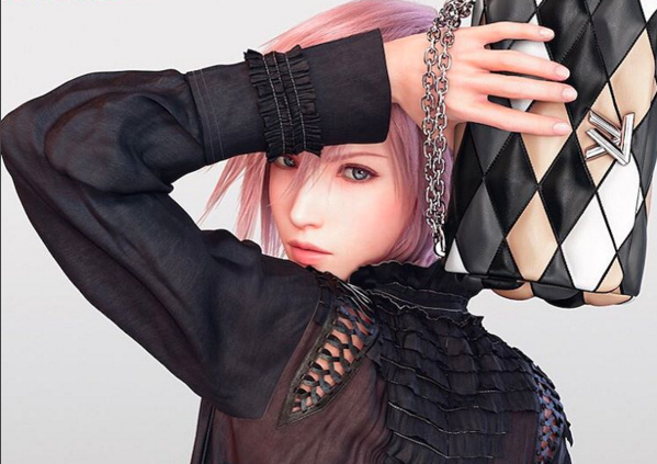 Lightning, la nueva musa de Nicolas Ghesquière
