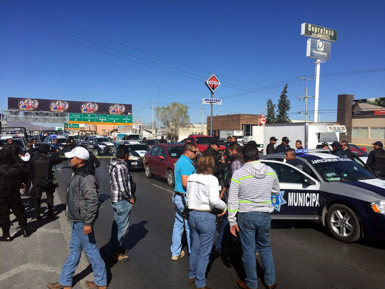 El presunto homicida fue detenido en Saltillo tras una fuerte movilización policíaca. 