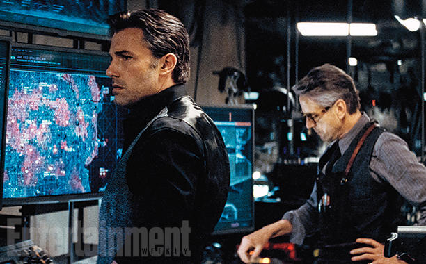 Primera imagen de Batman y Alfred. 