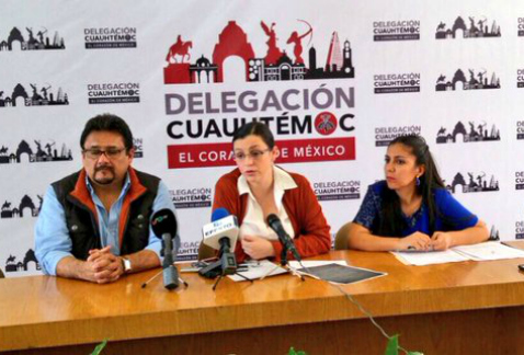 Funcionarios de la delegación Cuauhtémoc informaron que se presentó una denuncia en la PGJDF por presunto uso y falsificación de documentos públicos p